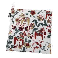 Oven Mitts, Gloves & Pot Holders^Arvidssons Textil Leksand mini pot holder 22x22 cm, Anniversary edition 30 years WhiteRedBlue