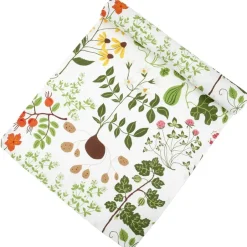Klippan Yllefabrik Leksand table runner, White