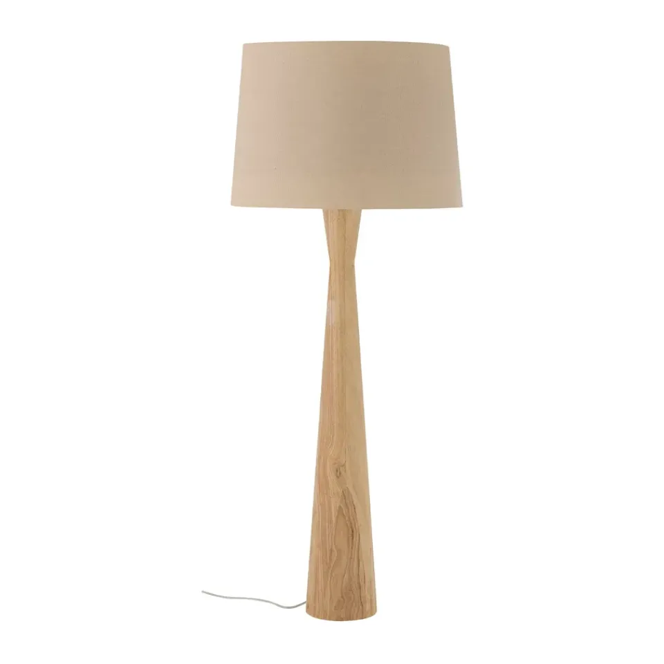 Hot Bloomingville Leonor floor lamp Ø45x130 cm, Rubberwood Brown