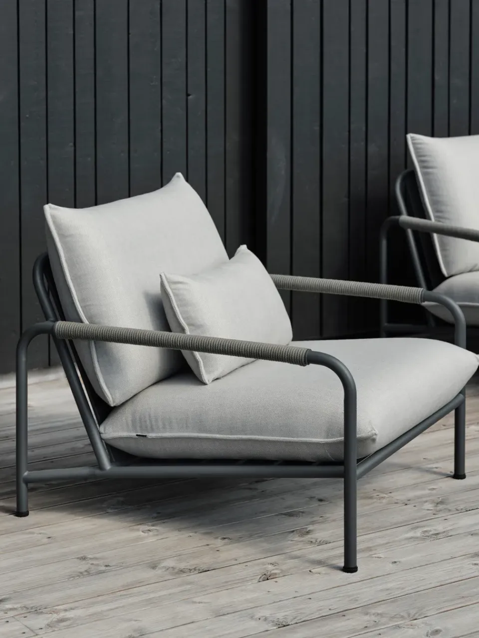 Sale Brafab Lerberget lounge chair, Anthracite-ash Grey