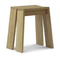 Stools^Normann Copenhagen Let stool, Oak Beige