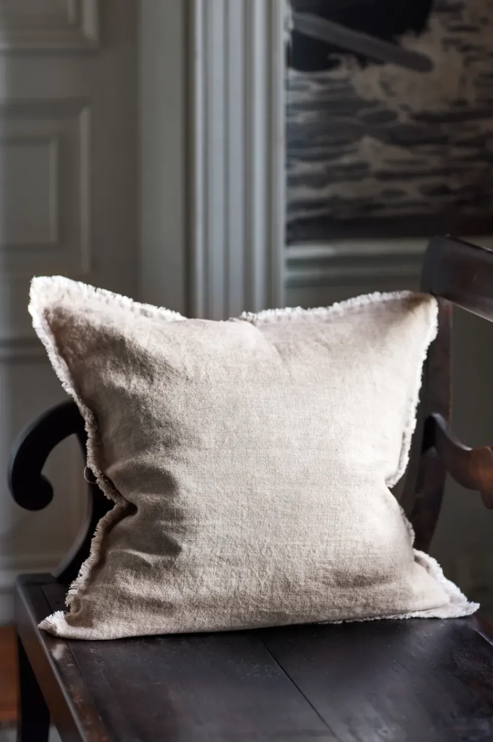 Himla Levelin pillowcase 50x50 cm, Natural Beige