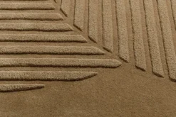 New NJRD Levels wool rug circles , 170x240 cm Beige