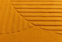 Wool Rugs^NJRD Levels wool rug circles , 200x300 cm Yellow