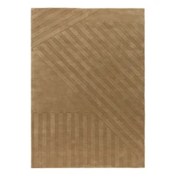 Online NJRD Levels wool rug stripes , Stripes , 170x240 cm Beige