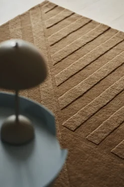 Online NJRD Levels wool rug stripes , 200x300 cm Beige