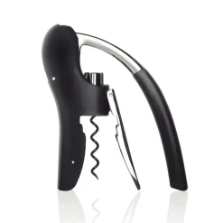 Corkscrews & Openers^Blomus Leverman Pro croskcrew with foil cutter, Black