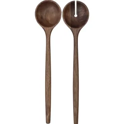 Online Tell Me More Levi salad cutlery set, Walnut Brown