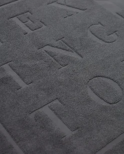 Bath Mats^Lexington Hotel bathroom rug 60x90 cm, Dark gray Grey