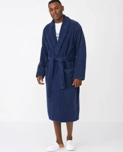 Dressing Gowns & Bathrobes^Lexington Original bathrobe XL, True Navy Blue