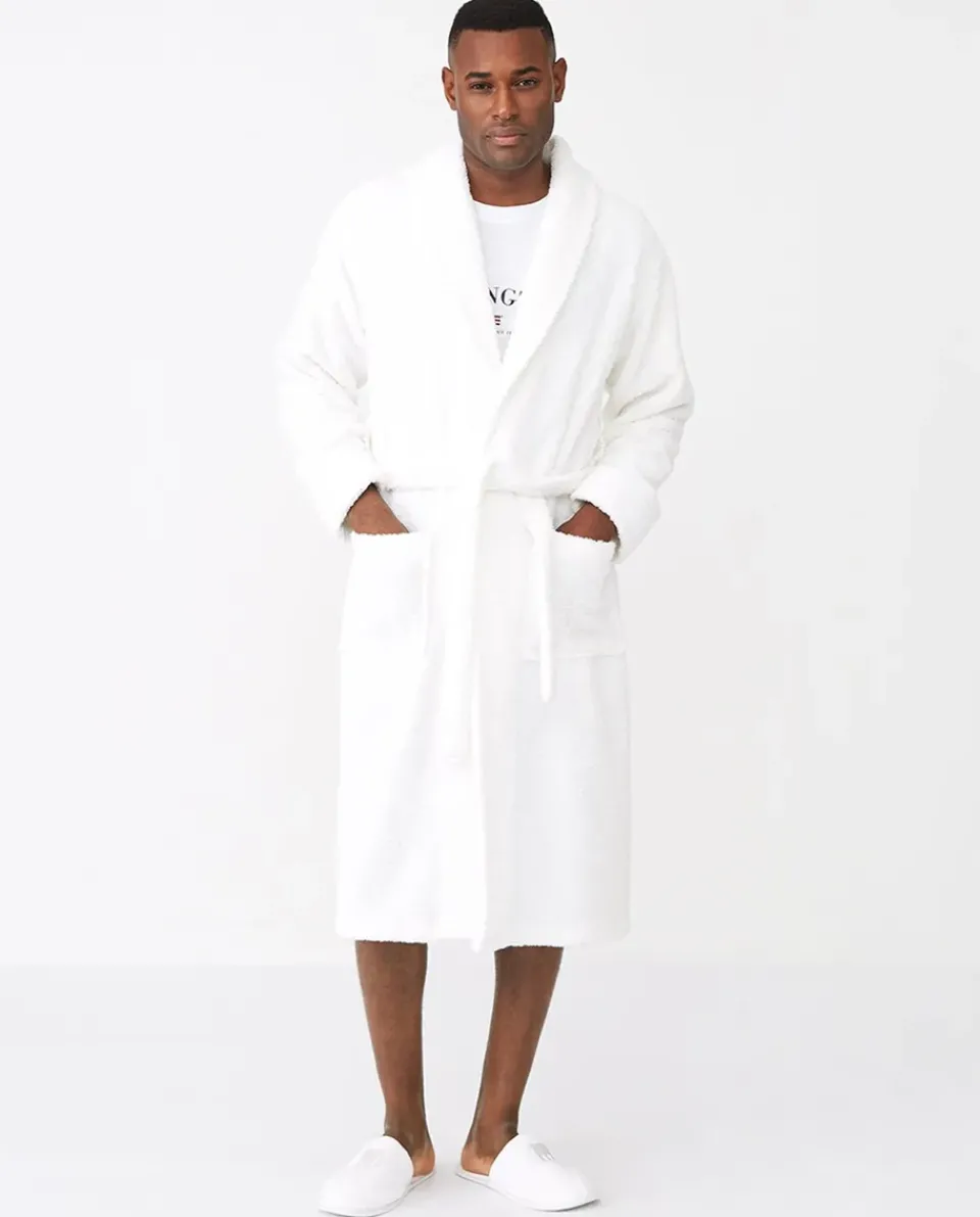 Lexington Original bathrobe M, White
