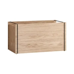 New MOEBE Lid to storage box 28x60 cm, Wood Brown