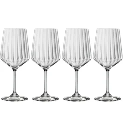 Wine Glasses^Spiegelau LifeStyle red wine glass 4-pack, 63 cl Transparent