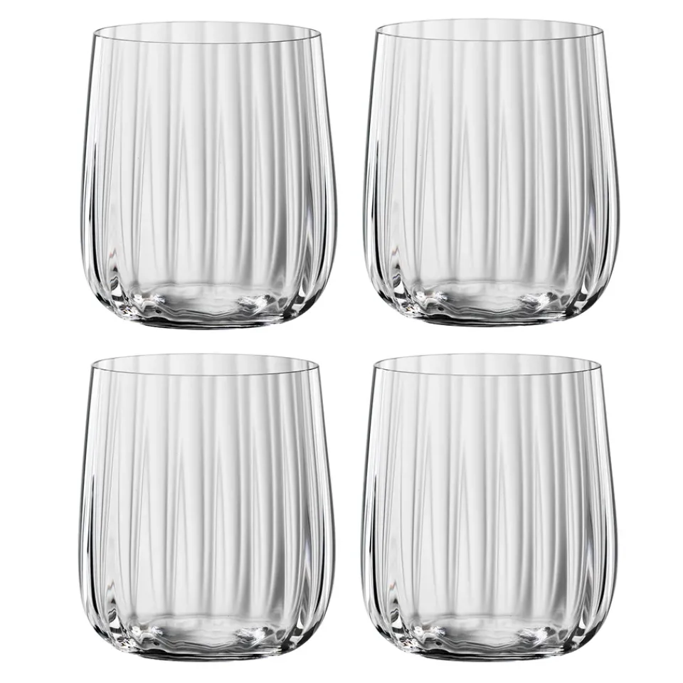 Clearance Spiegelau LifeStyle tumbler 4-pack, 34 cl Transparent