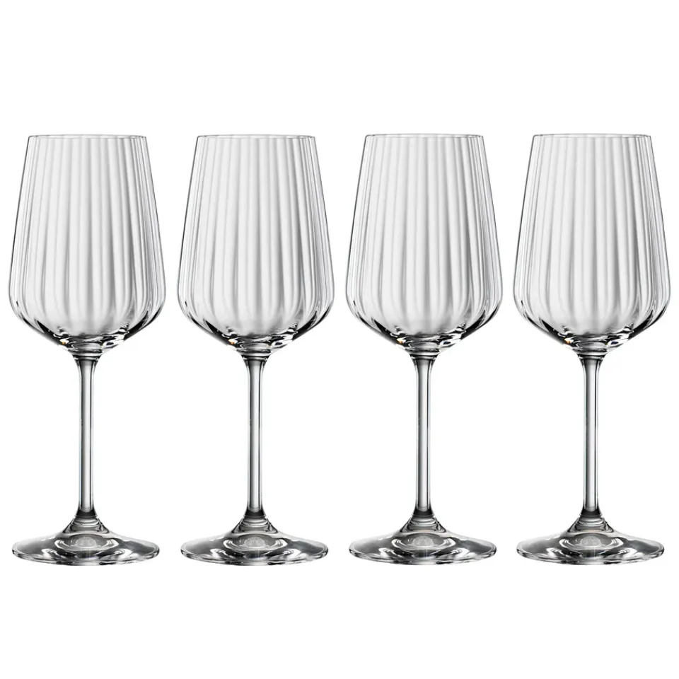 Discount Spiegelau LifeStyle white wine glass 4-pack, 44 cl Transparent
