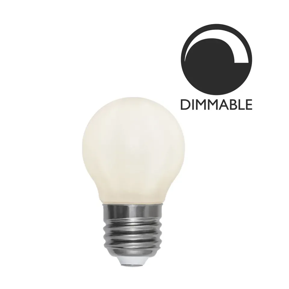 Other Lighting Accessories|Light Bulbs^Globen Lighting Light source E27 LED filament opal 45 mm, 5w Transparent