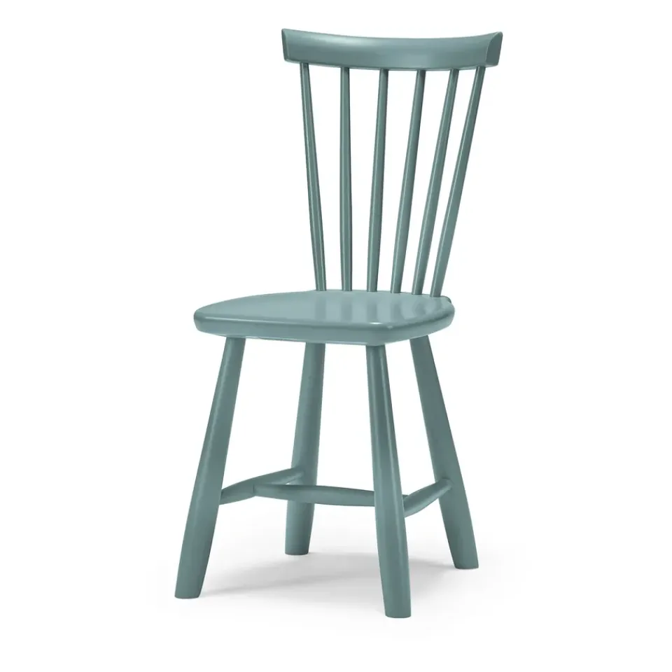 Outlet Stolab Lilla Åland children's chair birch 33 cm, Fog 22 Green