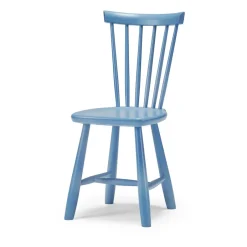 Hot Stolab Lilla Åland children's chair birch 33 cm, Dawn Blue