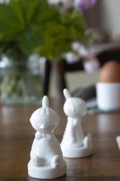 Salt & Pepper Grinders|Salt & Pepper Shakers^Pluto Design Lilla My salt and pepper shakers ceramic, White