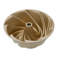 Cookie/Biscuit Cutters & Cake Tins^Nordwik Lily cake pan nonstick, Gold Gold-coloured