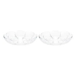 Small Plates & Side Plates^Holmegaard Lily dessert plate Ø16 cm 2-pack, Clear Transparent