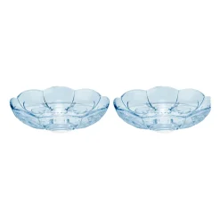 Small Plates & Side Plates^Holmegaard Lily dessert plate Ø16 cm 2-pack, iris Blue