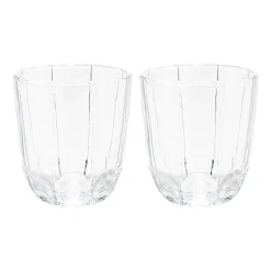 Drinking Glasses & Tumblers^Holmegaard Lily drinking glass 32 cl 2-pack, Clear Transparent