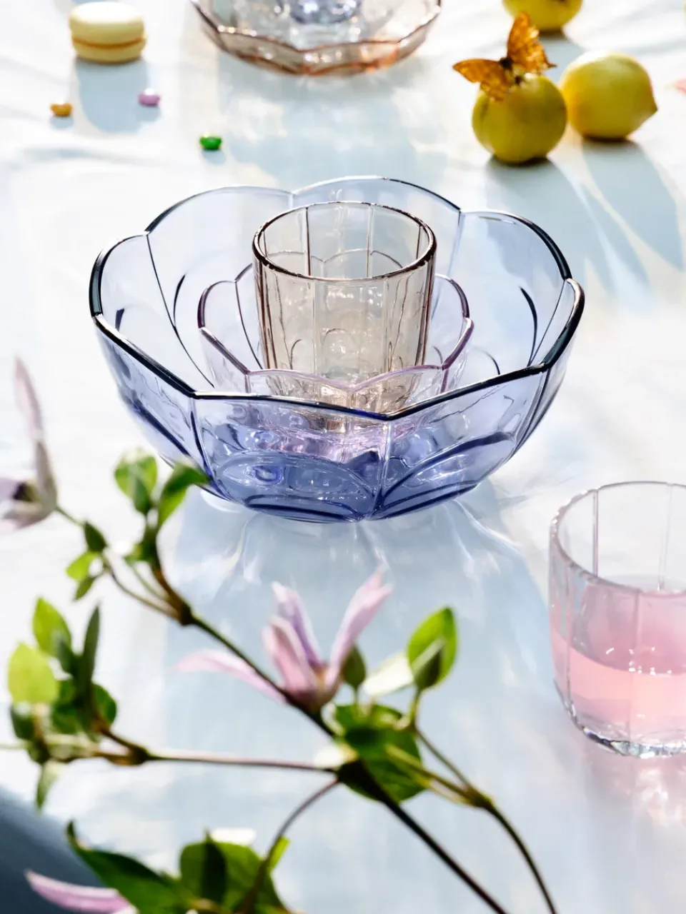 Drinking Glasses & Tumblers^Holmegaard Lily drinking glass 32 cl 2-pack, Clear Transparent