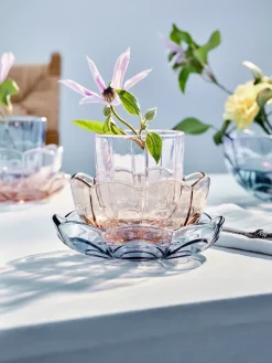 Outlet Holmegaard Lily drinking glass 32 cl 2-pack, Cherry blossom Pink