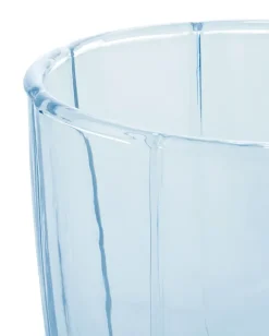 Best Holmegaard Lily drinking glass 32 cl 2-pack, iris Blue