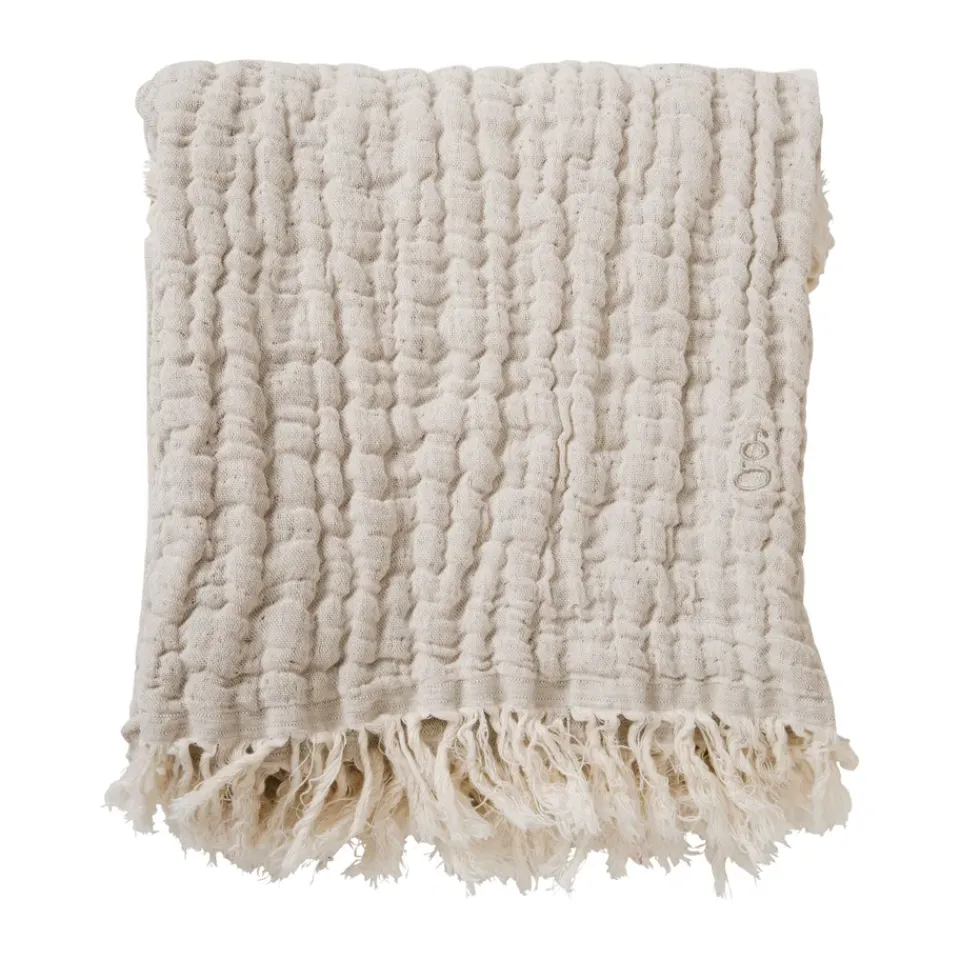 Baby Blankets|Cotton Blankets & Throws^Garbo&Friends Lin Mellow blanket 110x110 cm, Lin Beige
