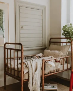 Baby Blankets|Cotton Blankets & Throws^Garbo&Friends Lin Mellow blanket 110x110 cm, Lin Beige