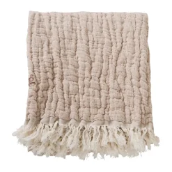Online Garbo&Friends Lin Mellow blanket 110x110 cm, Tawny Beige