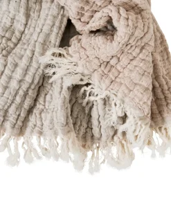 Online Garbo&Friends Lin Mellow blanket 110x110 cm, Tawny Beige