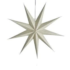 Christmas Stars^Watt & Veke Lina advent star Ø60 cm, Natural Beige