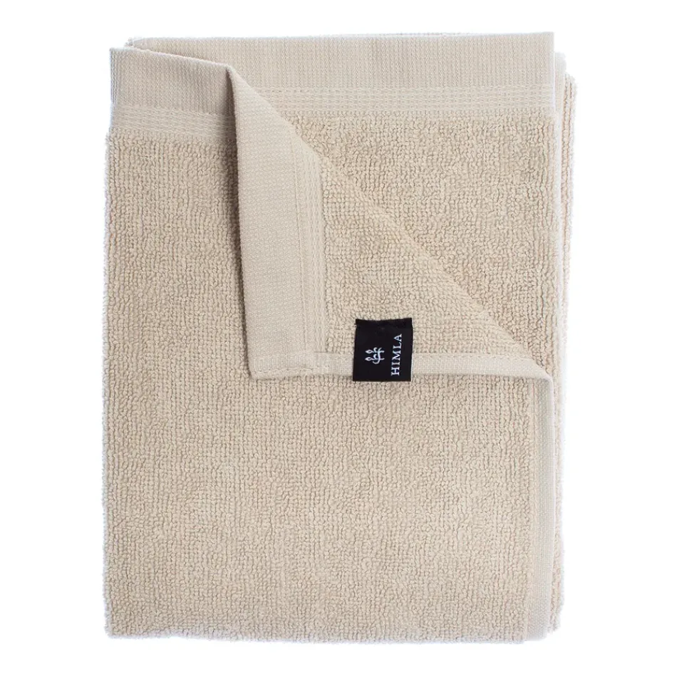 Bath Sheets|Towels^Himla Lina towel mother of pearl, 70x140 cm Beige