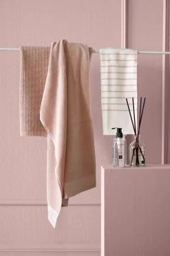 Bath Sheets^Himla Lina towel 100x150 cm, Powder Pink