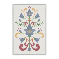 Clearance Ekelund Linneväveri Lindas blåklocka kitchen towel 40x60 cm, Blue-grey BlueGrey