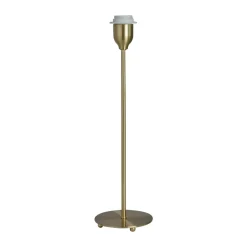 Lamp Bases^Watt & Veke Line 45 lamp base, Gold Gold-coloured