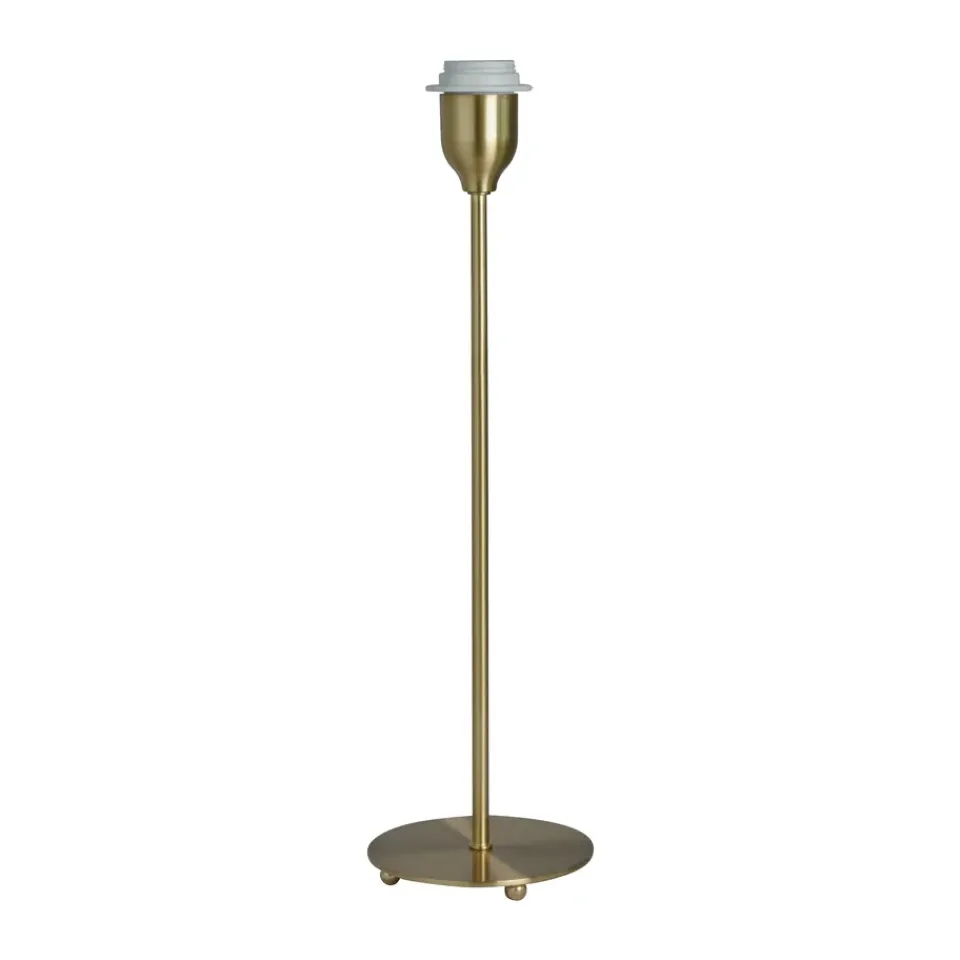Lamp Bases^Watt & Veke Line 45 lamp base, Gold Gold-coloured