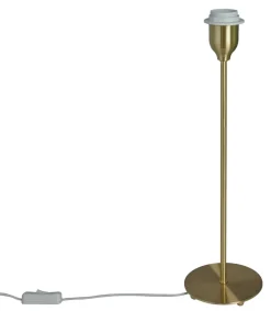 Lamp Bases^Watt & Veke Line 45 lamp base, Gold Gold-coloured