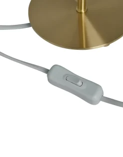 Lamp Bases^Watt & Veke Line 45 lamp base, Gold Gold-coloured