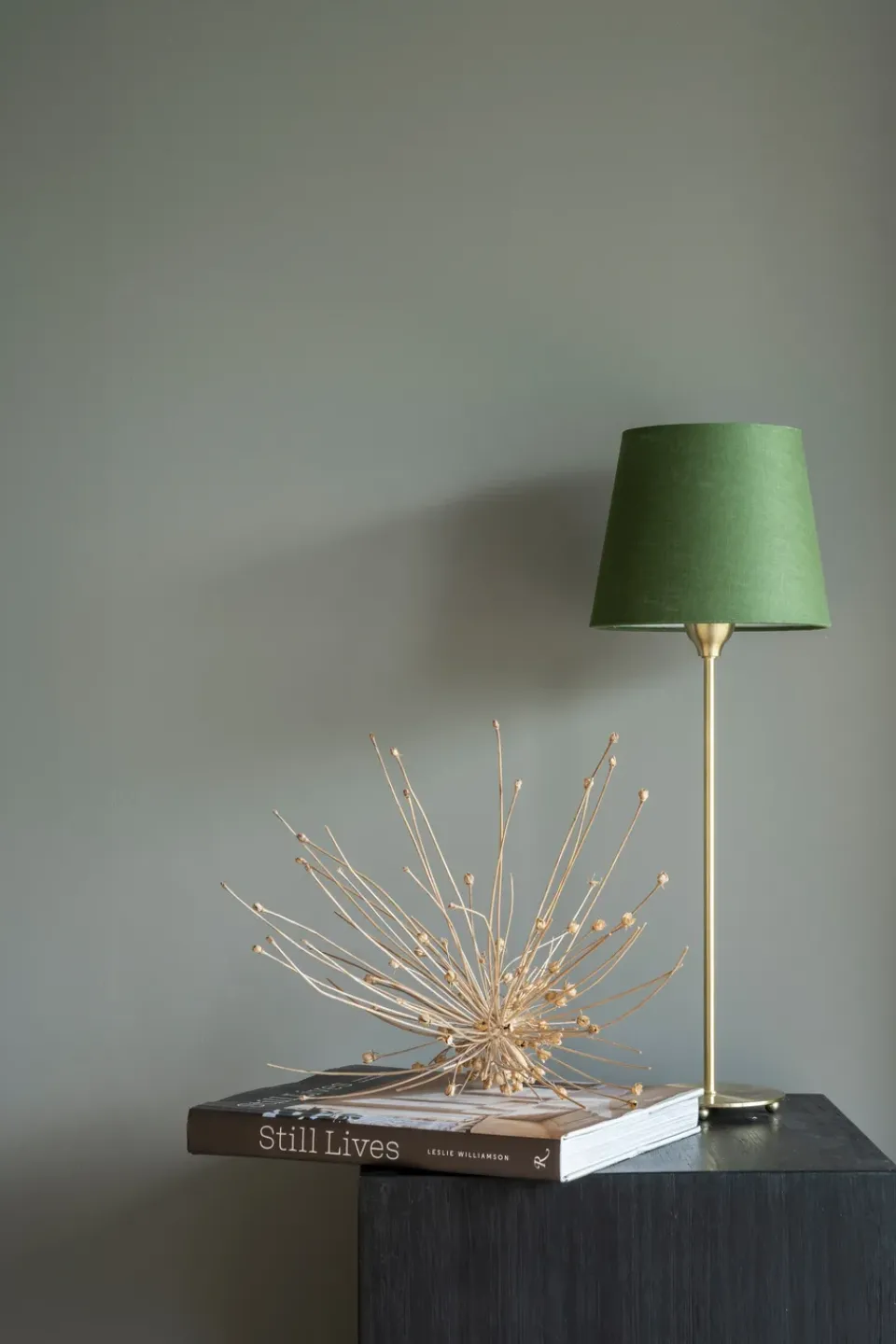 Lamp Bases^Watt & Veke Line 45 lamp base, Gold Gold-coloured