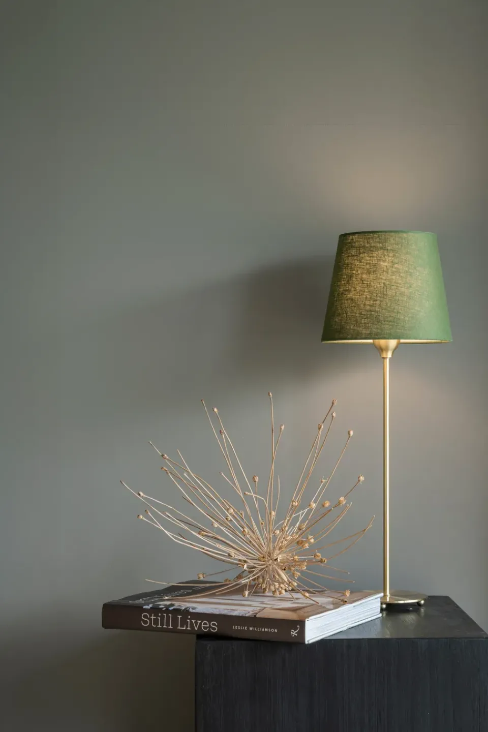 Lamp Bases^Watt & Veke Line 45 lamp base, Gold Gold-coloured