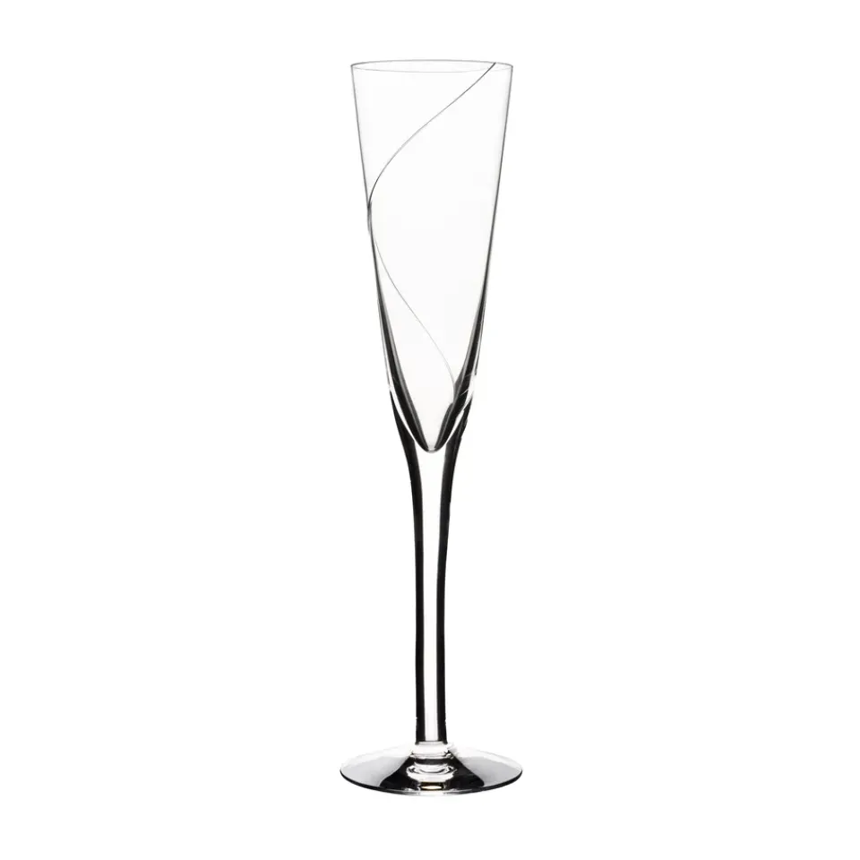 Discount Kosta Boda Line champagne glass 15 cl, Clear Transparent