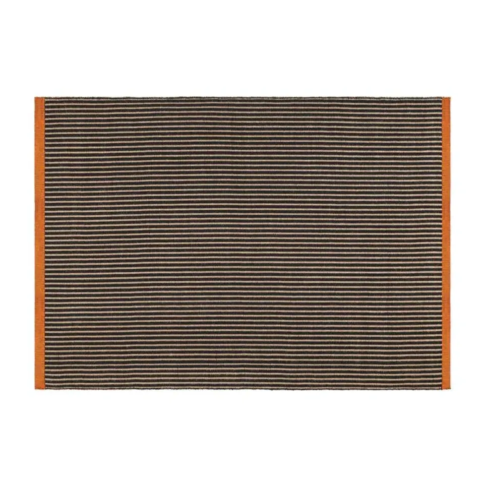 Outlet Tom Dixon Line rug, 170x240 cm Black
