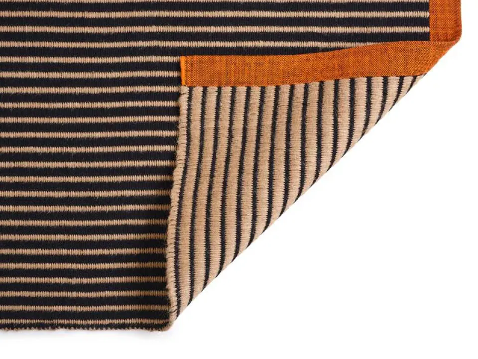 Outlet Tom Dixon Line rug, 170x240 cm Black
