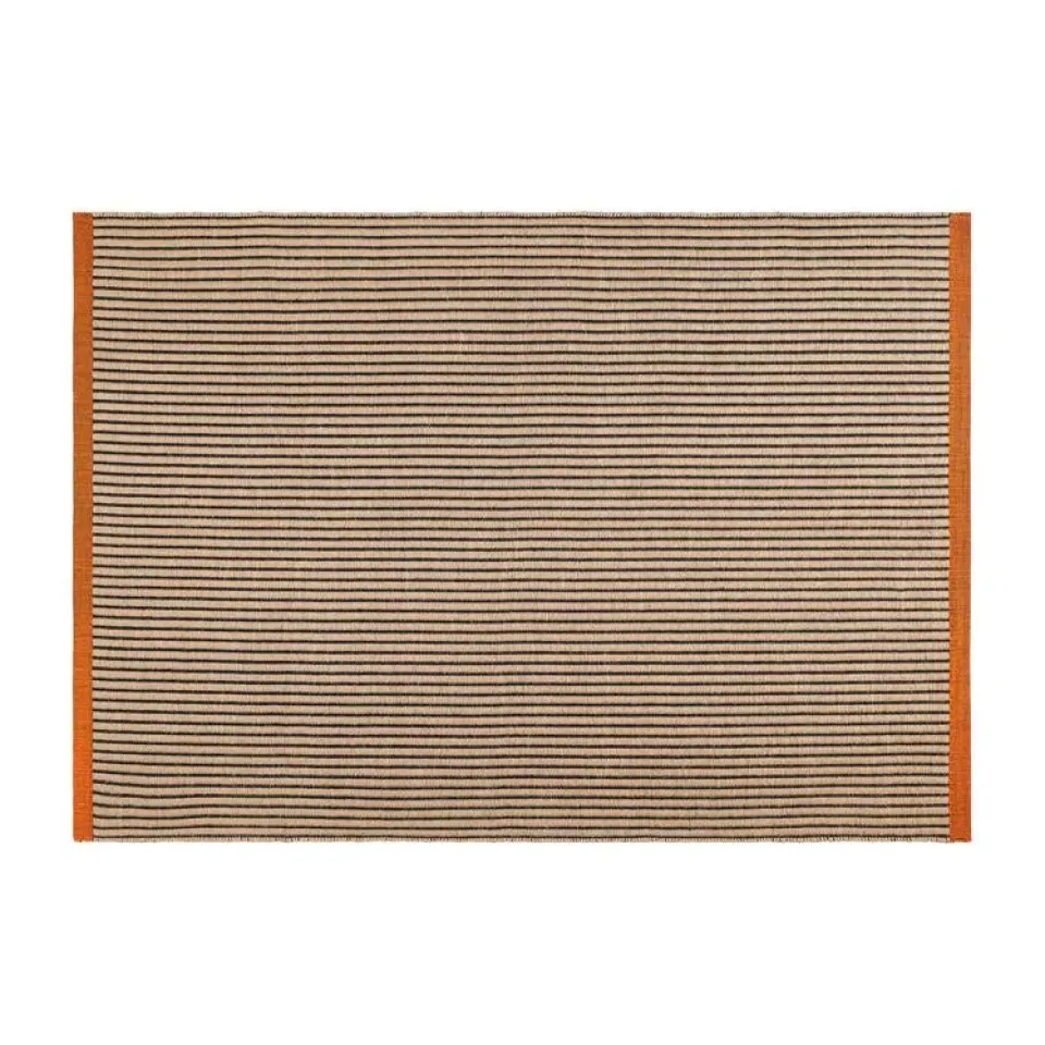 Outlet Tom Dixon Line rug, 170x240 cm Black