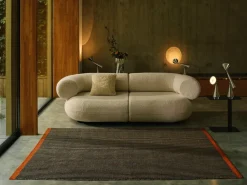 Outlet Tom Dixon Line rug, 170x240 cm Black