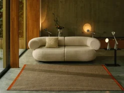 Outlet Tom Dixon Line rug, 170x240 cm Black